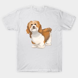 Havanese Dog Color 3 T-Shirt